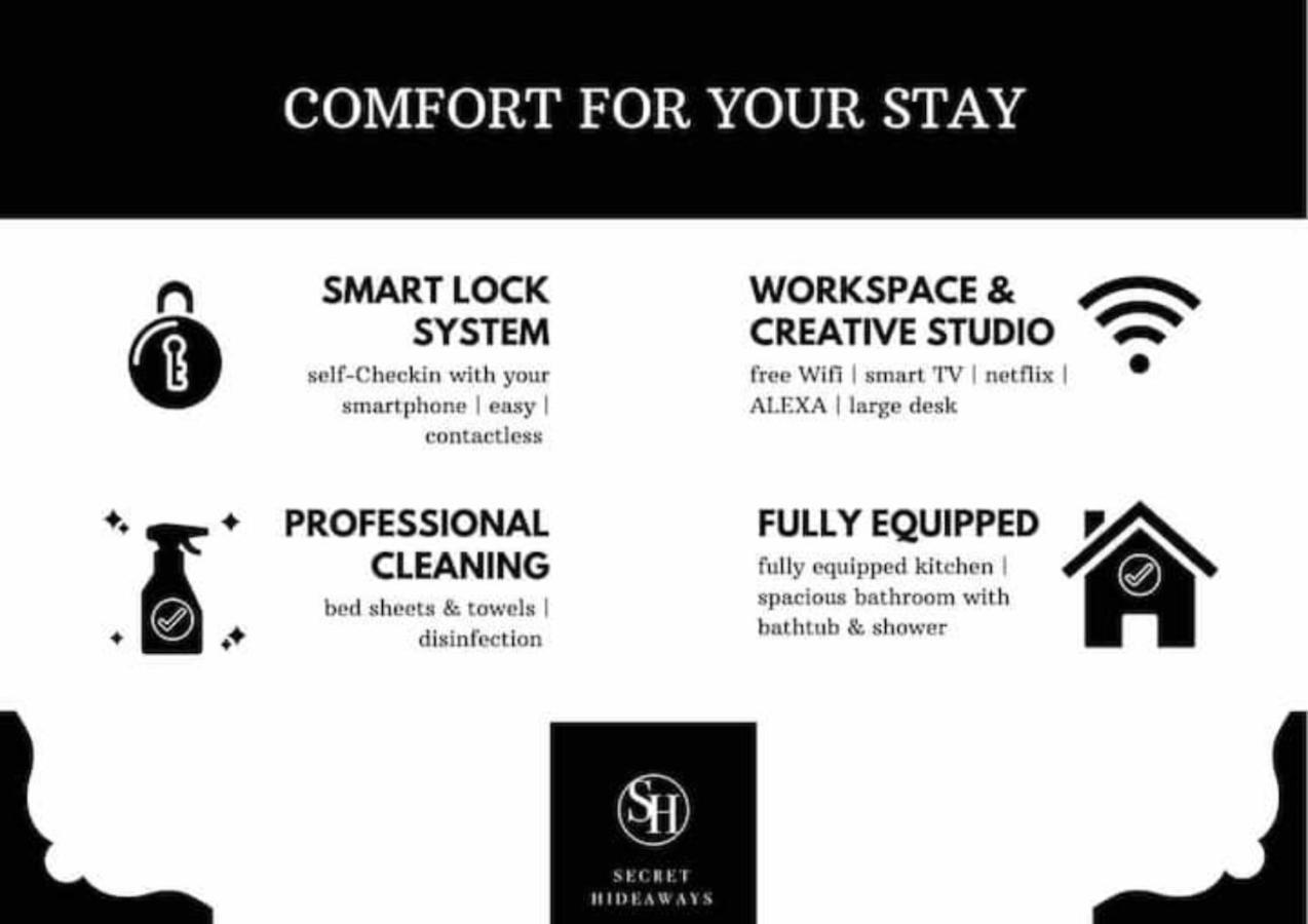 Secret Hideaways Cozystudio Superior Apartments Mit Wifi L 450M Bis Uni L Messe L Flughafen L Zoo Duisburg Exteriör bild